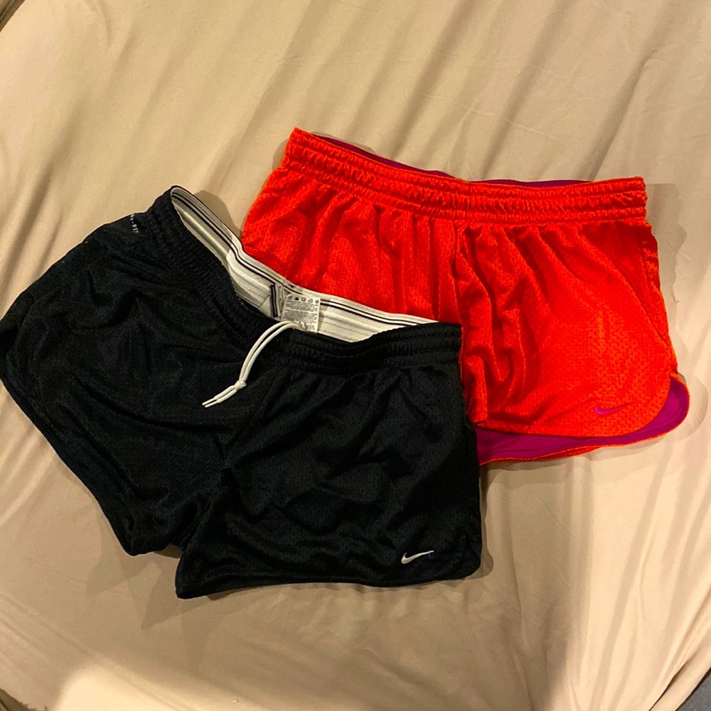 2 pairs Nike mesh shorts